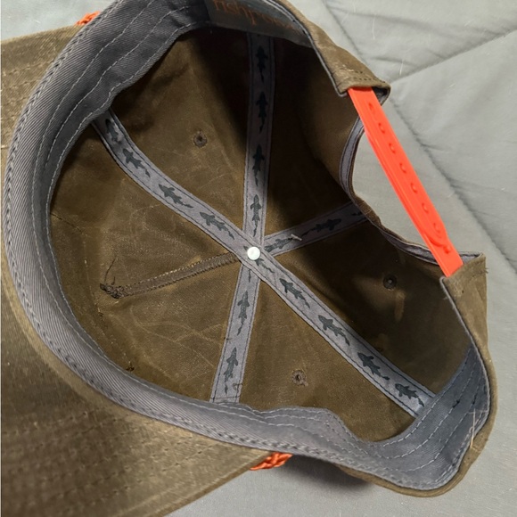 Fishpond Brown Cap with Orange Accents - Picture 4 of 4